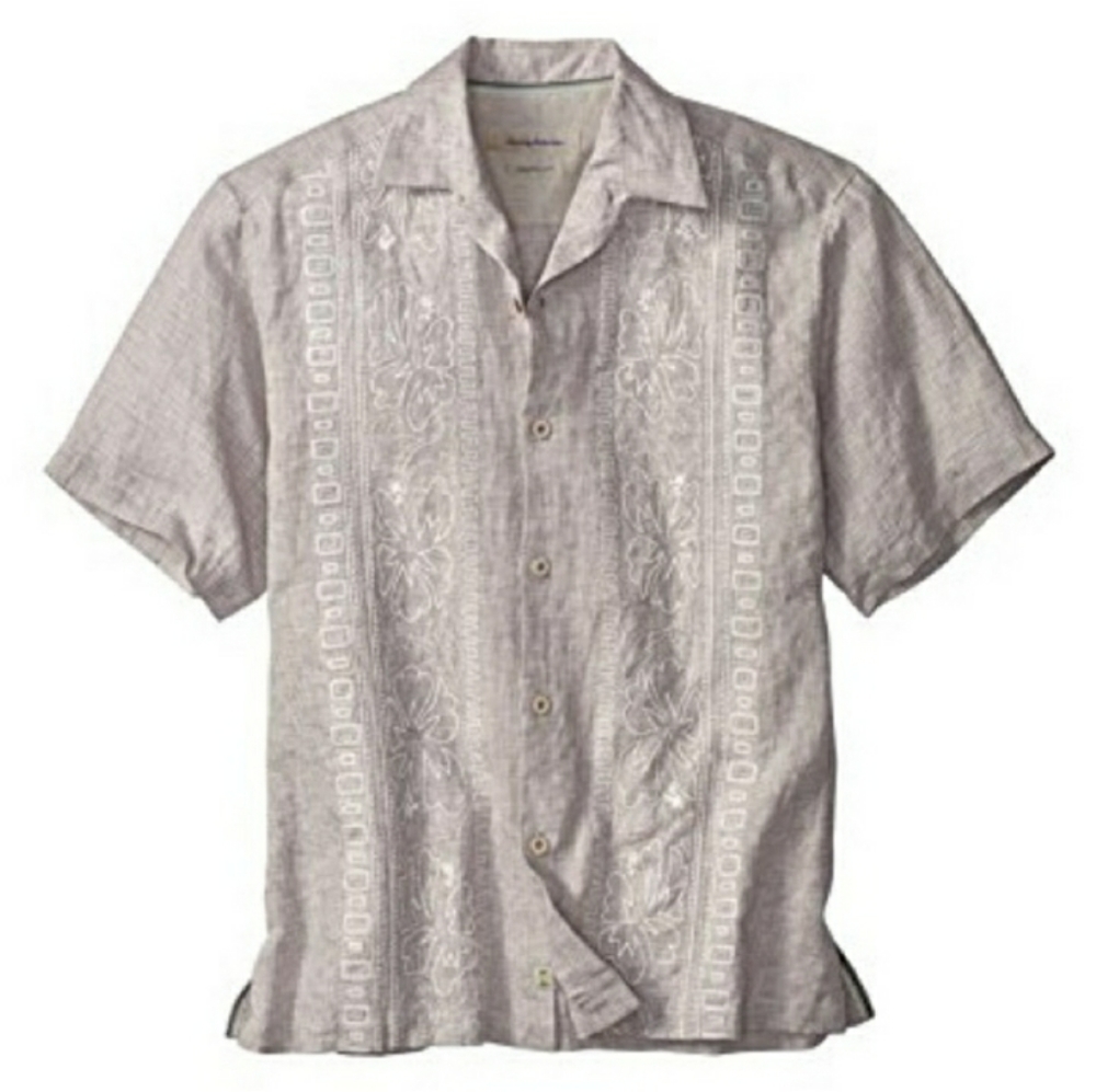 TOMMY BAHAMA Hana Rue Linen Camp Shirt